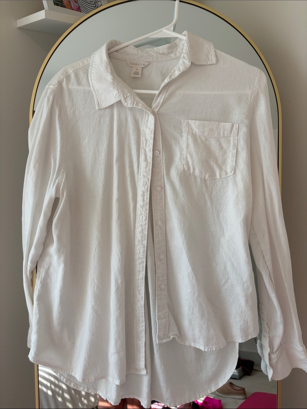 White button up